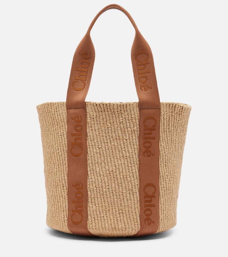 chloé woody large basket bag