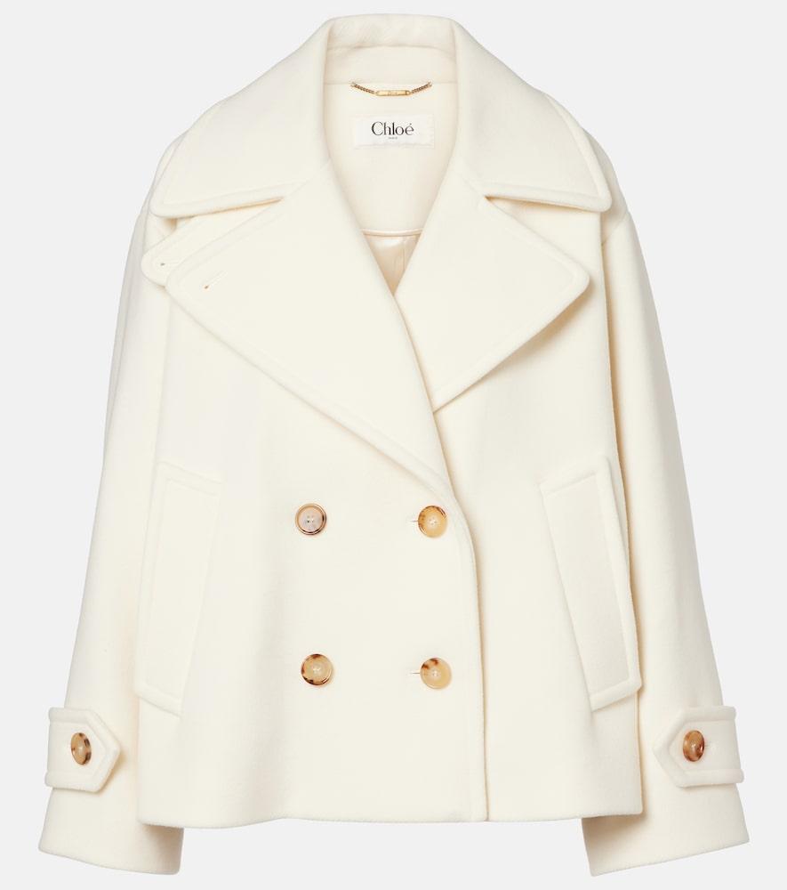 chloé wool-blend jacket