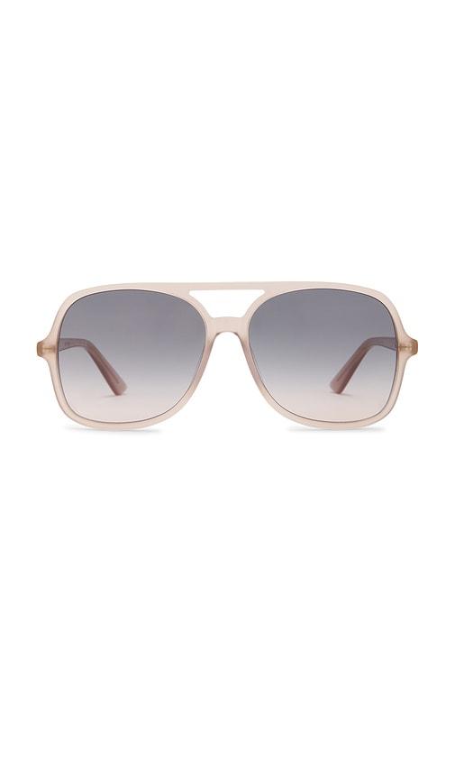 chloe judy sunglasses in beige.