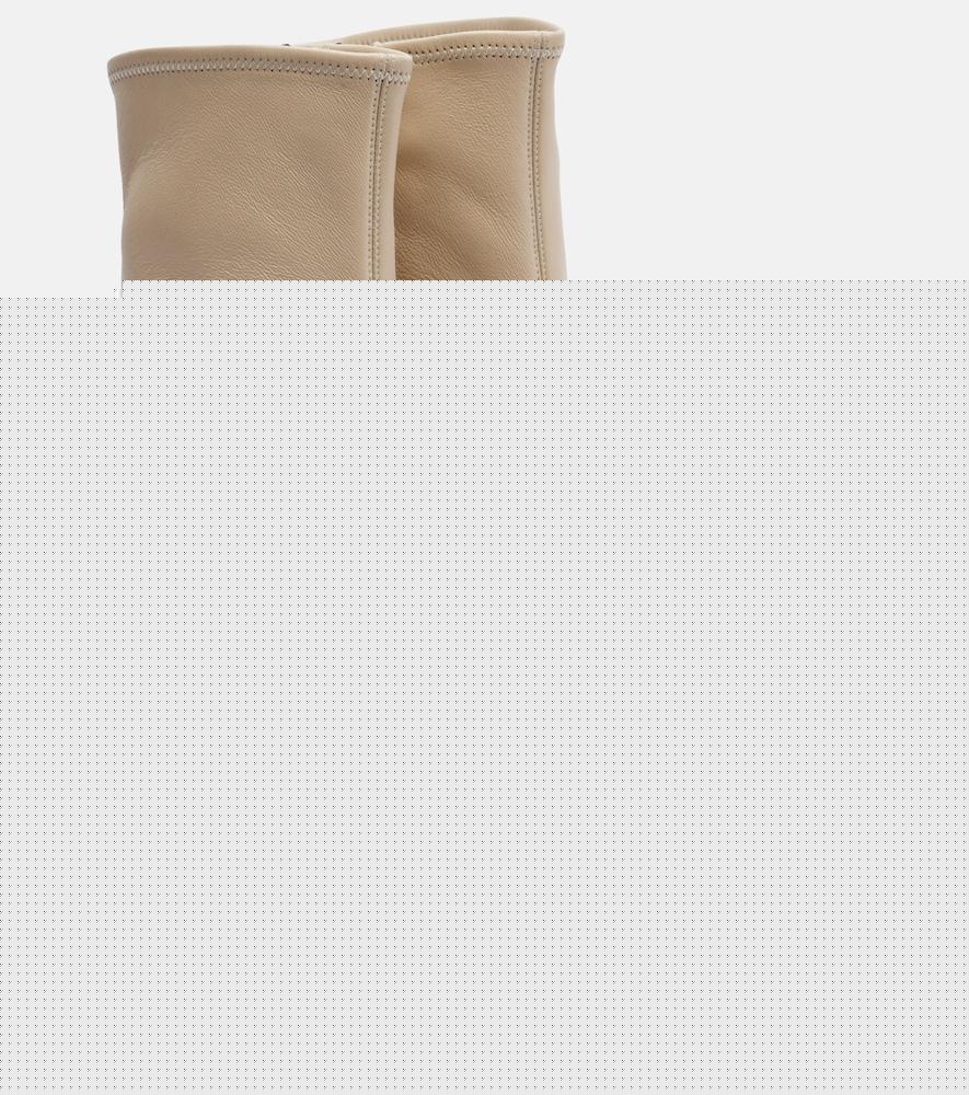 christen tabi 75 leather ankle boots