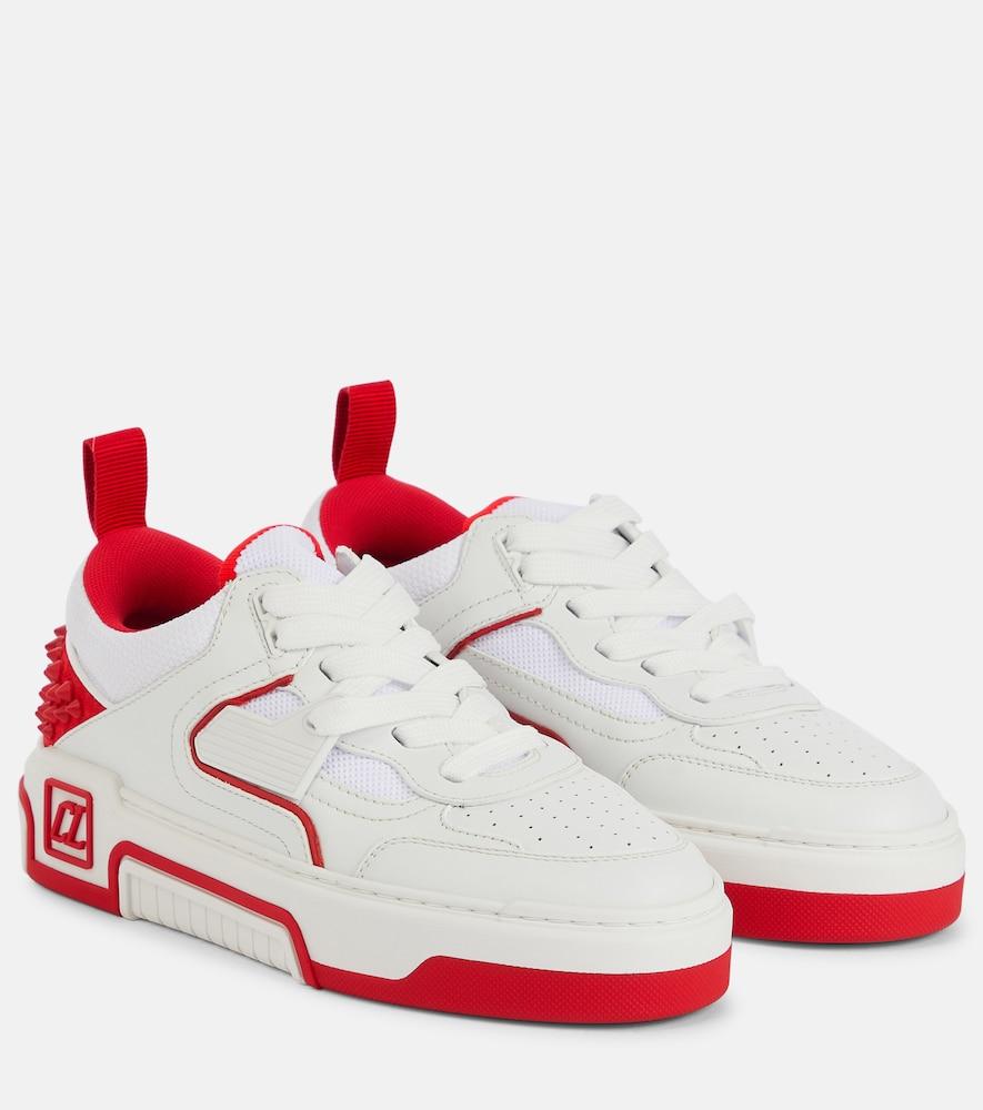 christian louboutin astroloubi leather sneakers