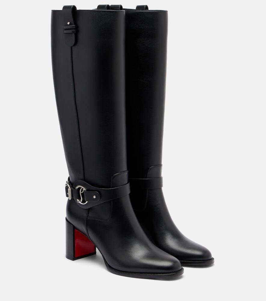 christian louboutin dianouchette botta 70 knee-high boots