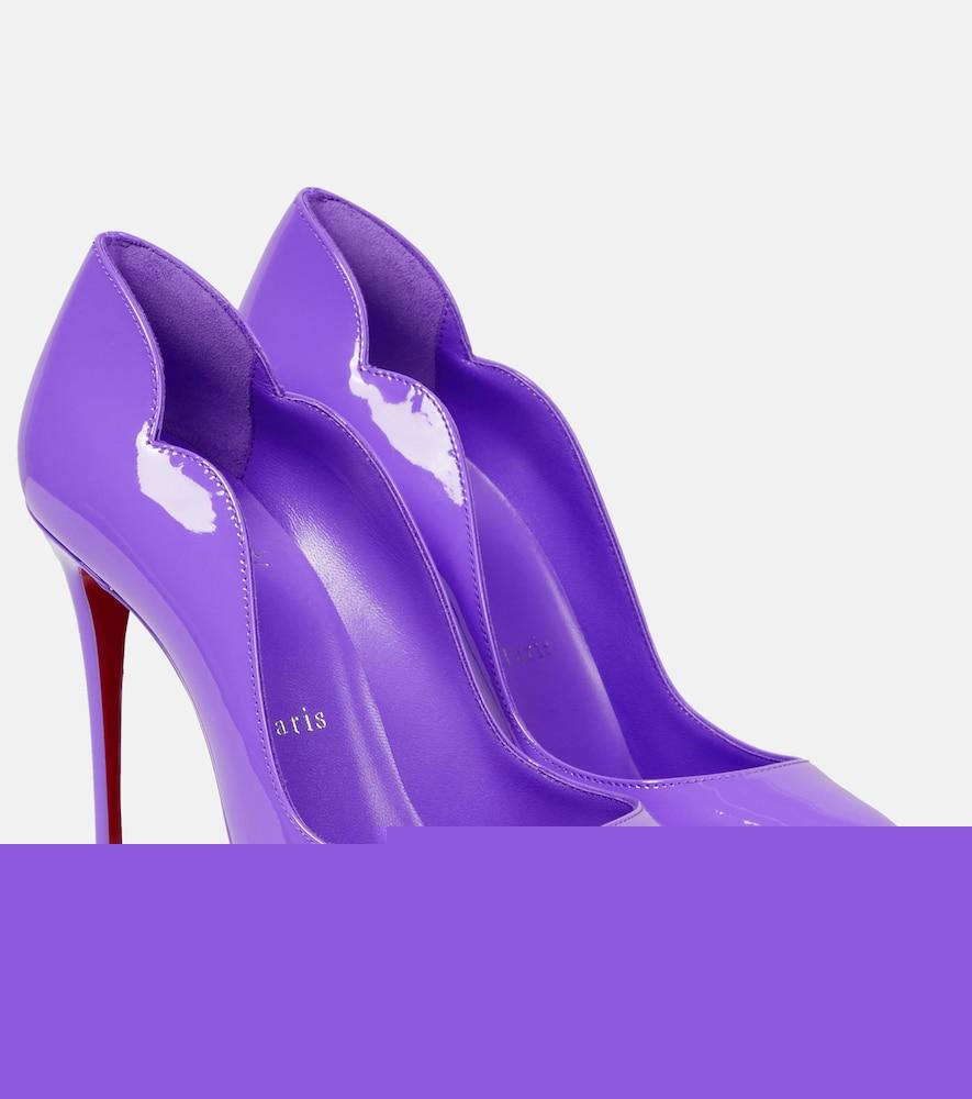 christian louboutin hot chick patent leather pumps