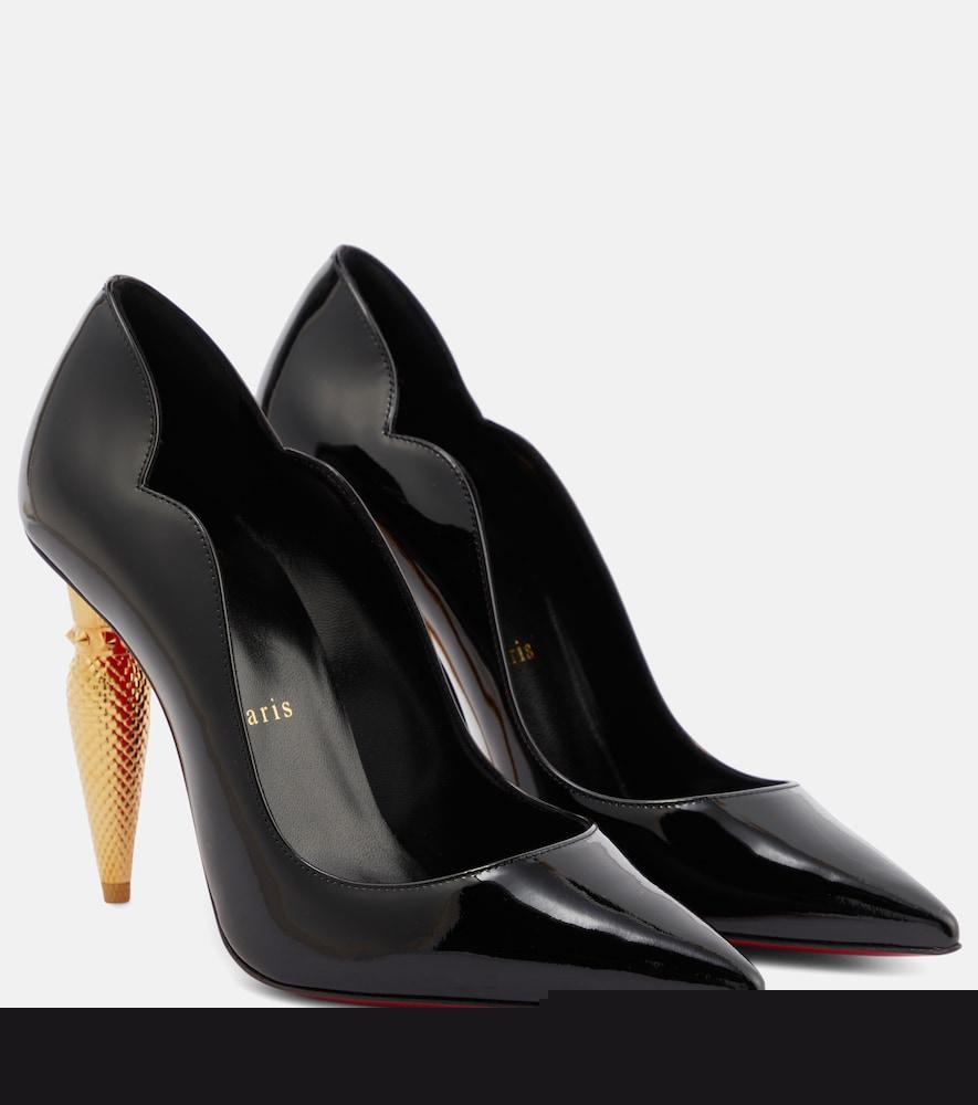 christian louboutin lipchick leather pumps