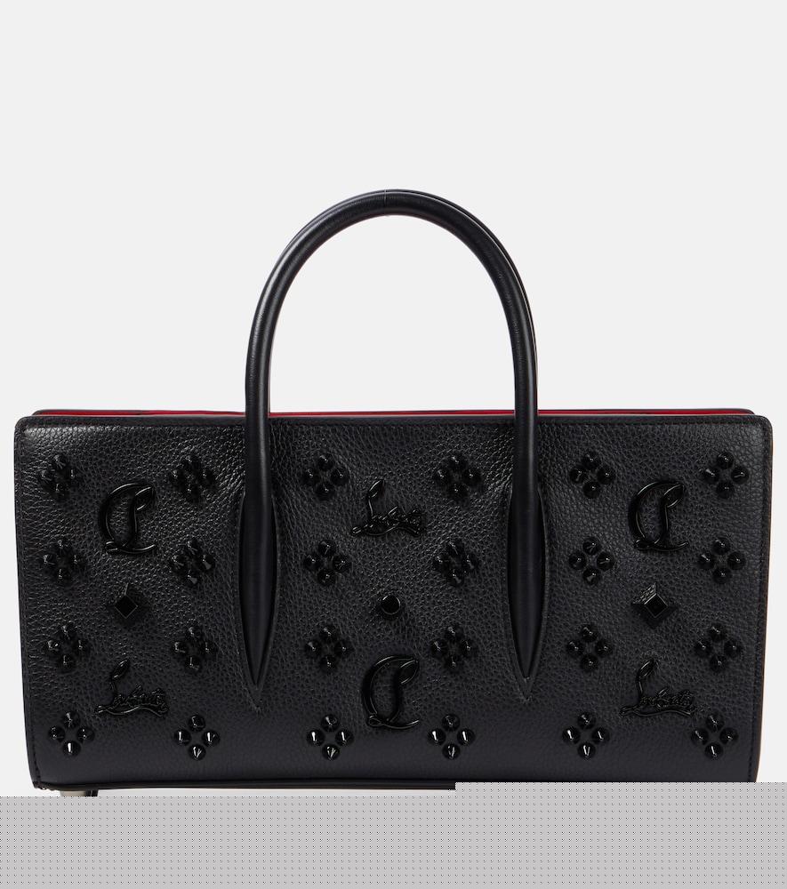 christian louboutin paloma leather tote bag
