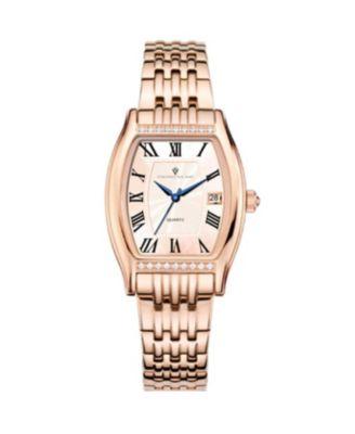 christian van sant womens gemma rose gold dial watch cv2453