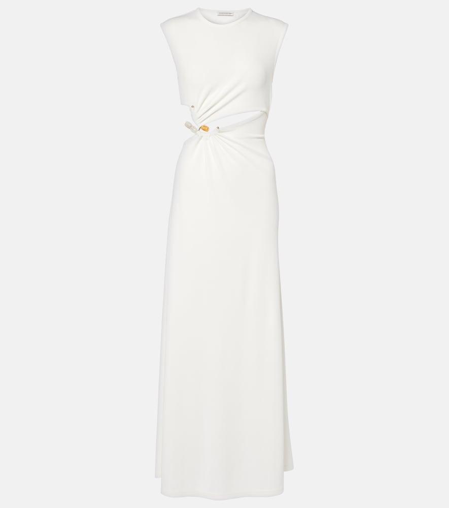 christopher esber concave stone maxi dress