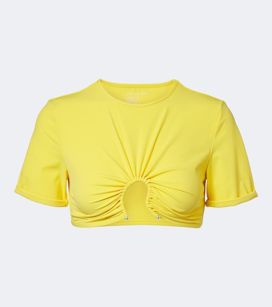 christopher esber cutout bikini top