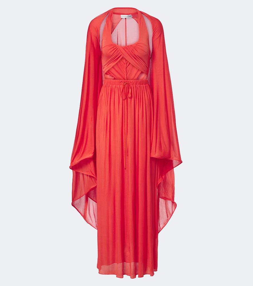 christopher esber daya cutout jersey gown