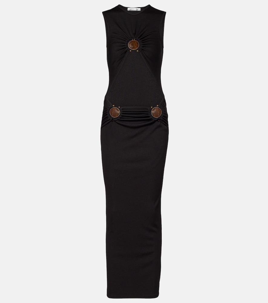 christopher esber disconnect embellished maxi dress