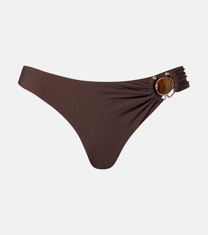 christopher esber embellished ring-detail bikini bottoms