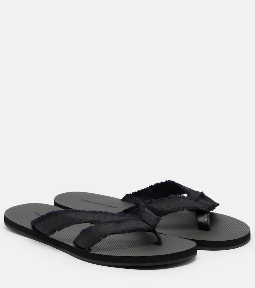 christopher esber freya satin thong sandals