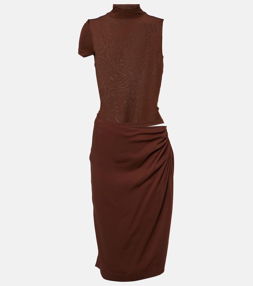 christopher esber fusion tee midi dress