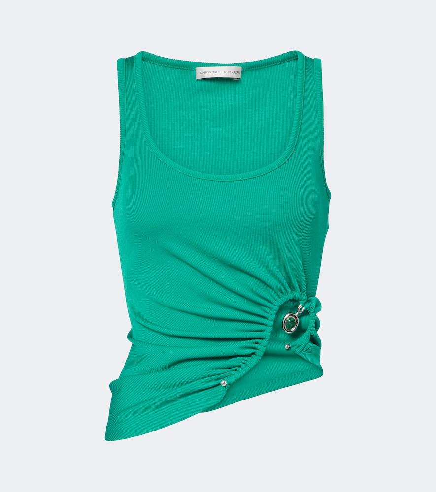 christopher esber gathered tank top