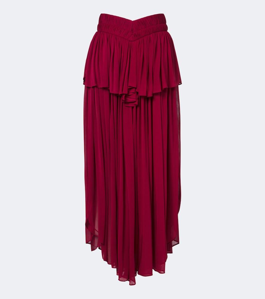 christopher esber oniro ruffled maxi skirt
