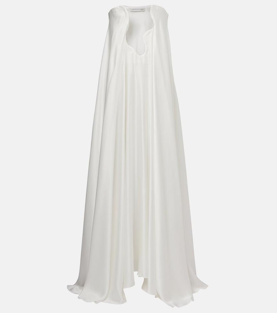 christopher esber salacia silk maxi dress