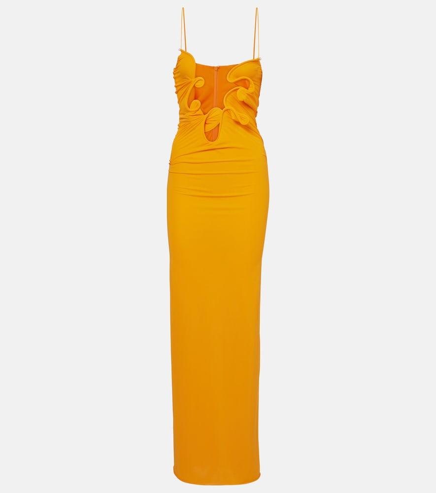 christopher esber venus cutout maxi dress
