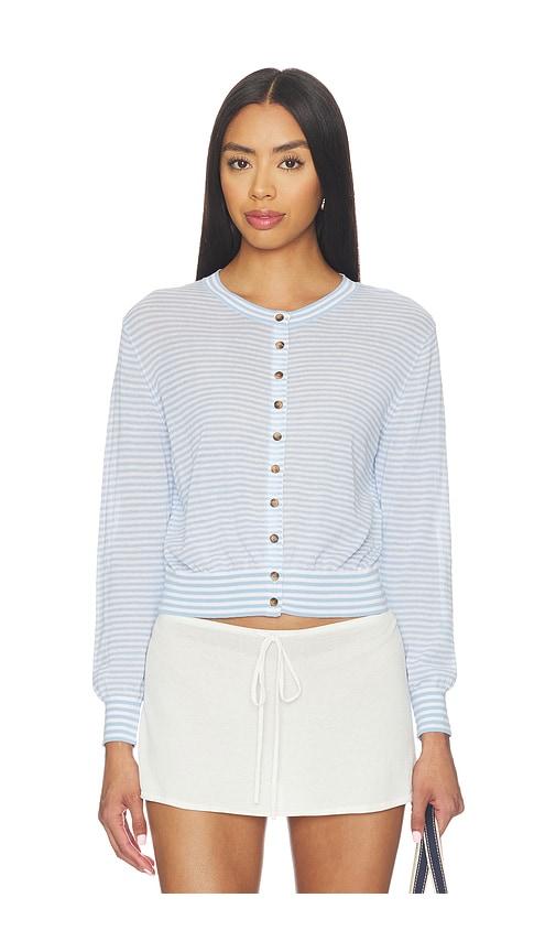 ciao lucia hydra cardigan in blue. - size l (also in m, s, xl, xs, xxs)