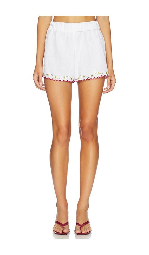 ciao lucia joska short in white. - size l (also in m, s, xl, xs, xxs)