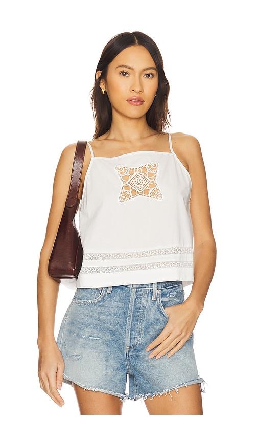 ciao lucia vega top in white. - size l (also in xl)