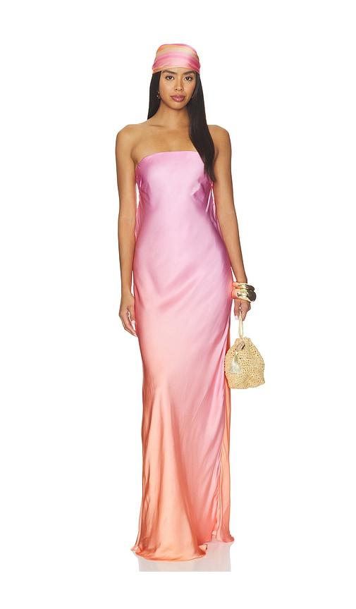 cin cin dutchess dress in multi. - size s (also in xs)