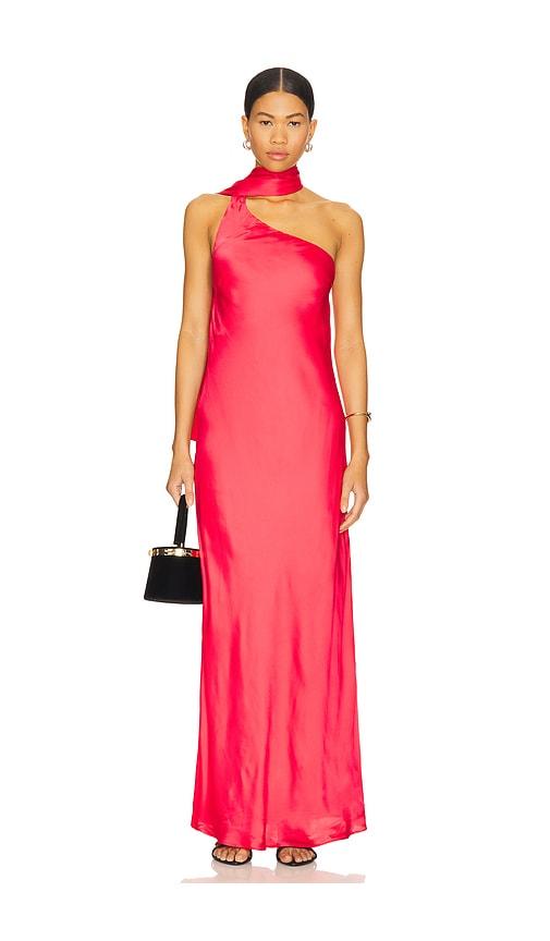 cin cin hera maxi dress in red. - size l (also in s, m, xl)