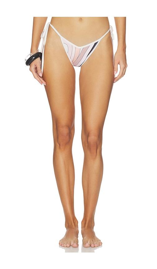 cin cin racer string bottoms in beige,blush. - size l (also in xs, s, m, xl)