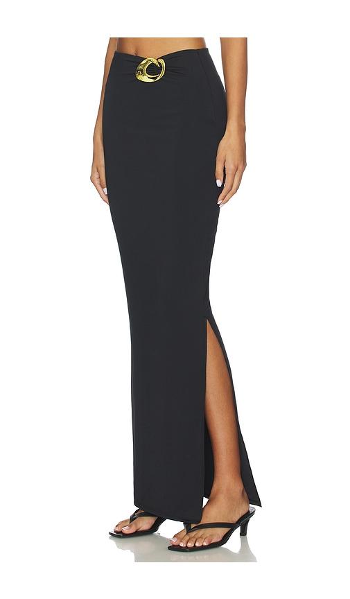 cin cin reverie halo maxi skirt in black. - size l (also in s, xs, m)