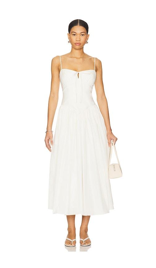 cinq a sept anela dress in white. - size 10 (also in 12)