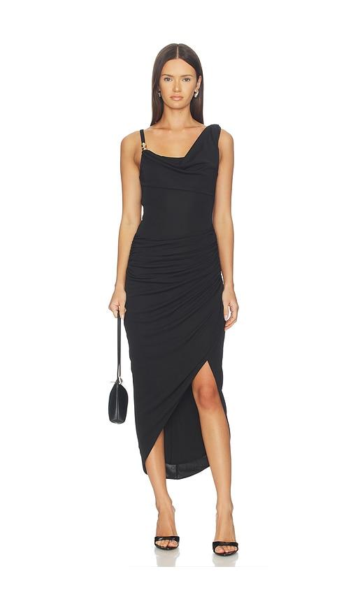 cinq a sept bangle haddie dress in black. - size 0 (also in 2, 4, 6, 8, 10, 12)