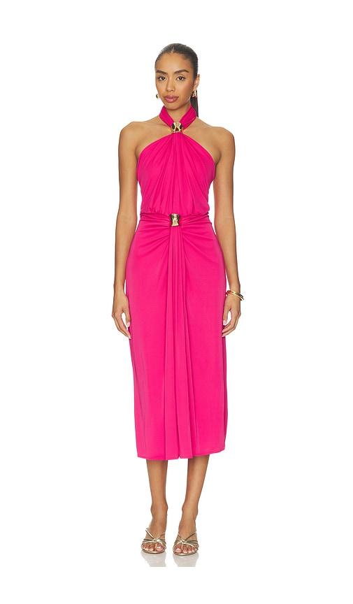 cinq a sept bangle kaily dress in fuchsia. - size 0 (also in 00, 2, 4, 6, 10)