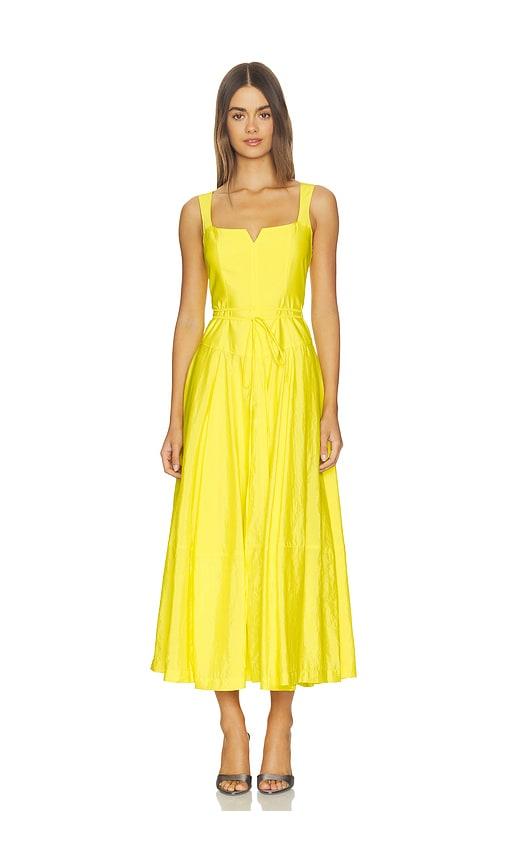 cinq a sept jerome dress in yellow. - size 2 (also in 4, 6)
