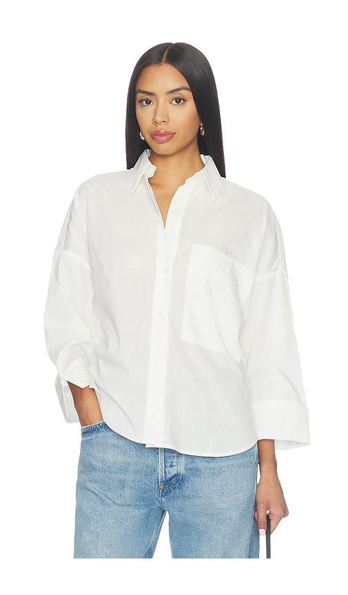 cissa the brentwood shirt in white. - size m (also in s)