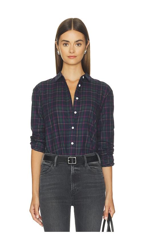 cissa the classic shirt in navy. - size m (also in s)