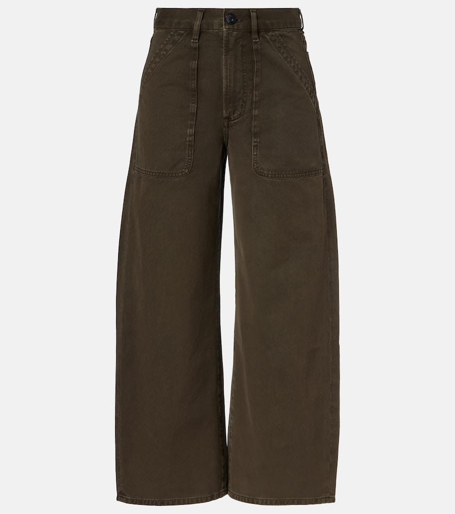 citizens of humanity ayla cargo high-rise wide-leg jeans