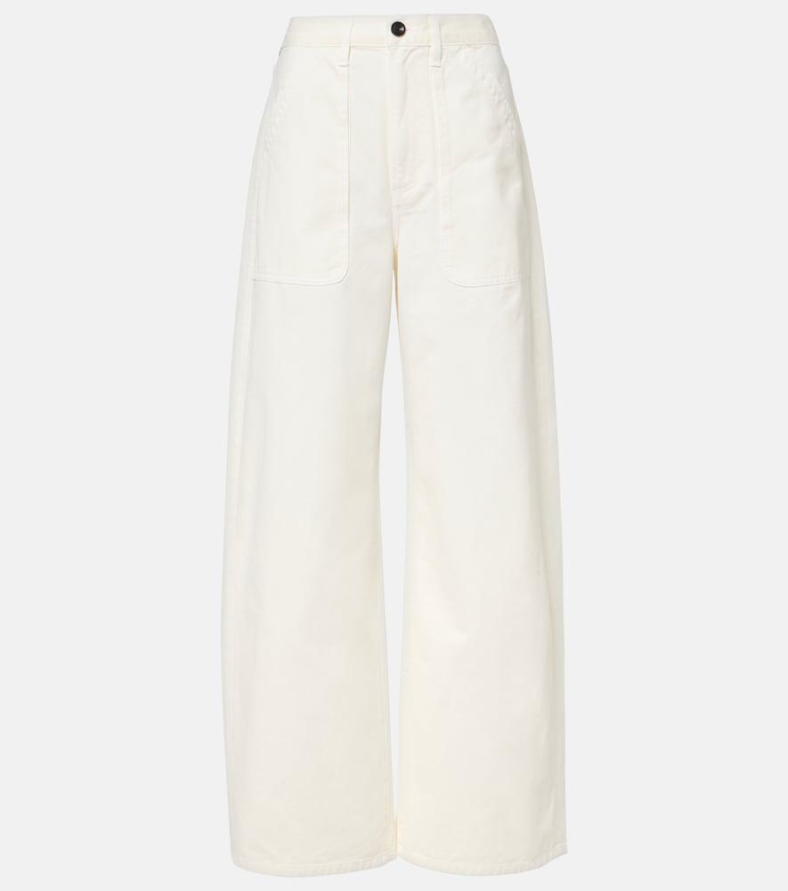 citizens of humanity ayla high-rise cotton cargo pants
