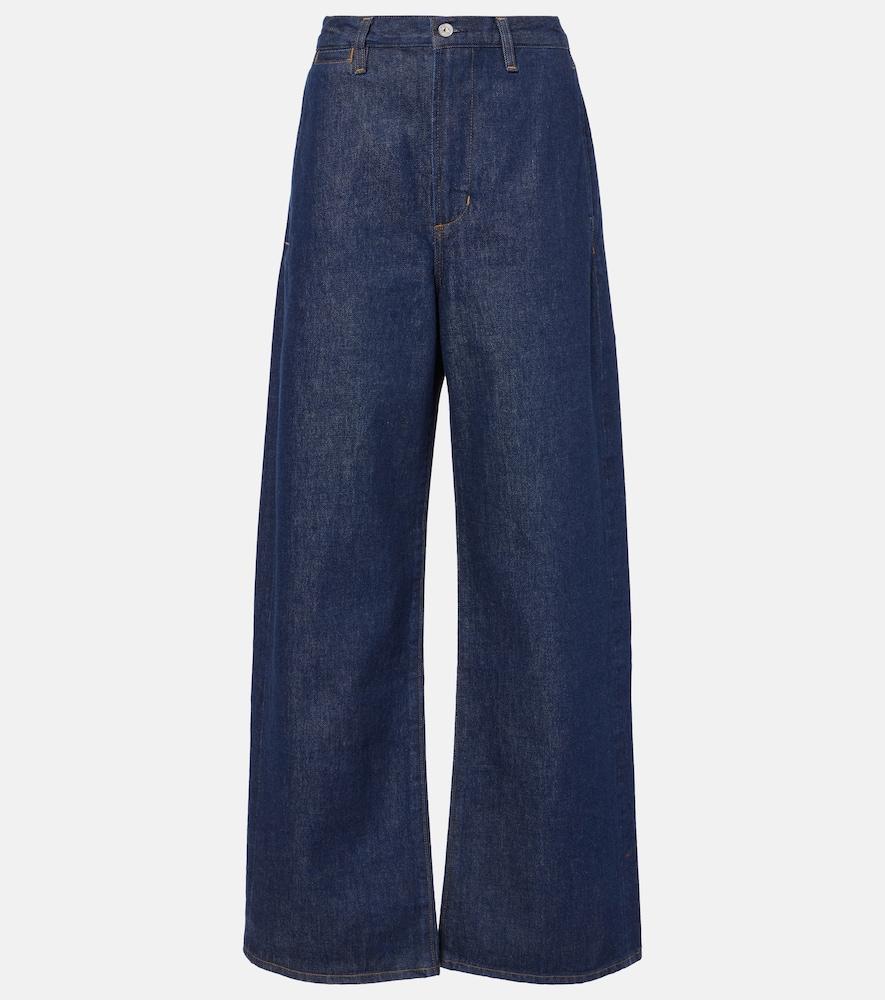 citizens of humanity ayla high-rise wide-leg jeans