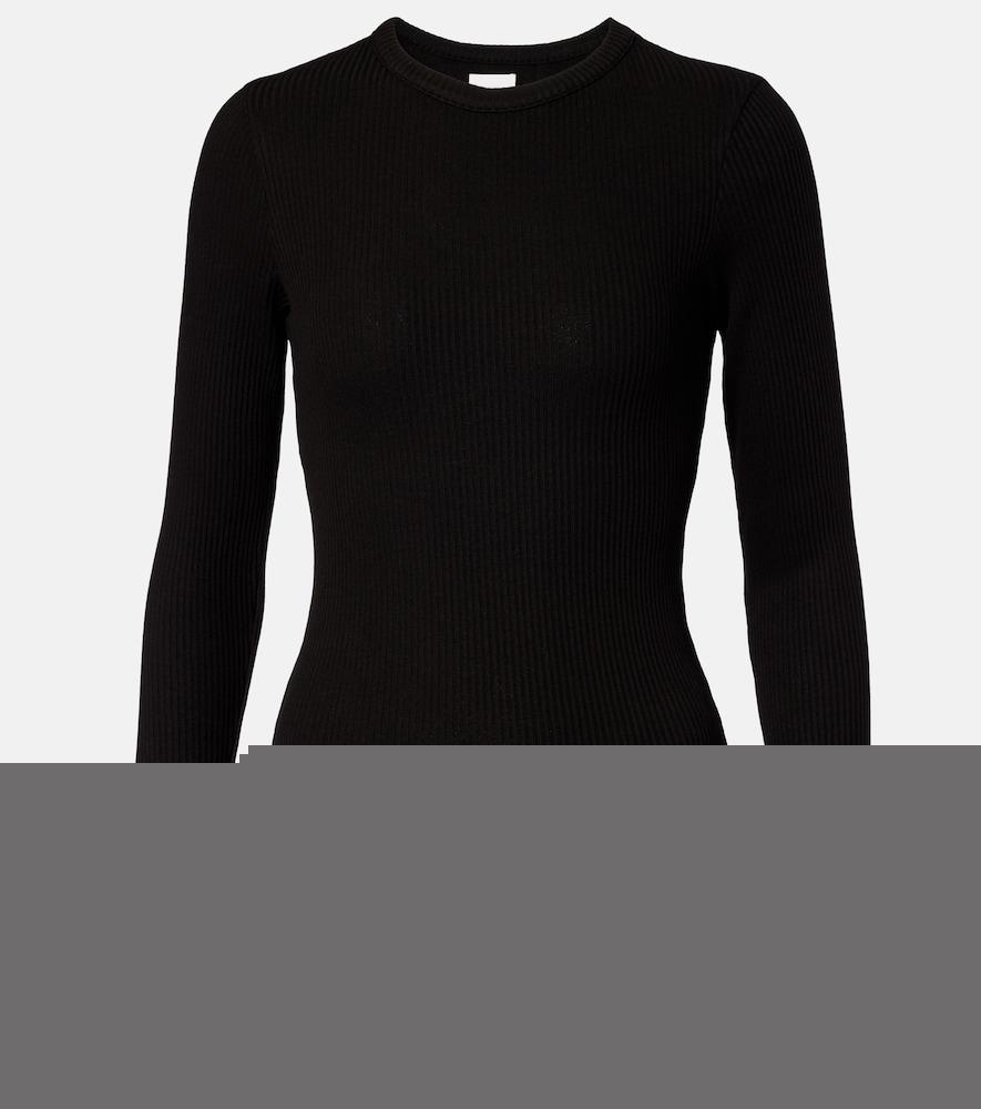 citizens of humanity bina ribbed-knit top