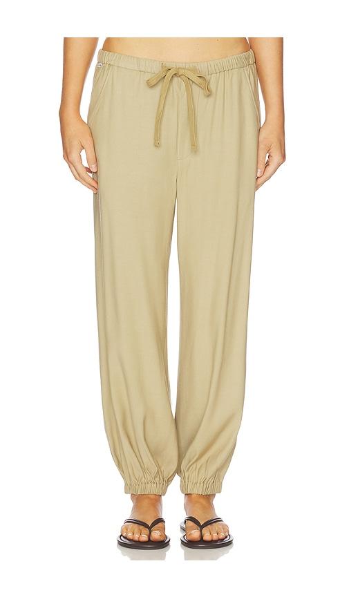 citizens of humanity bubble pull on jogger in tan. - size m (also in s, xs)