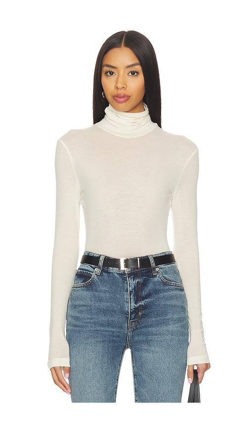 citizens of humanity caradene turtleneck in white. - size l (also in m, xl)
