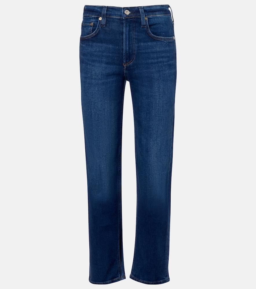 citizens of humanity delfina straight jeans