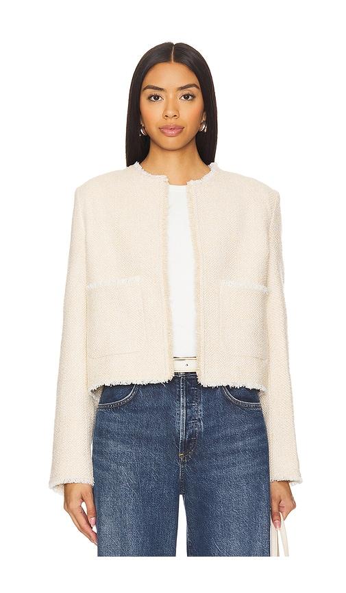 citizens of humanity elana jacket in cream. - size l (also in xl)