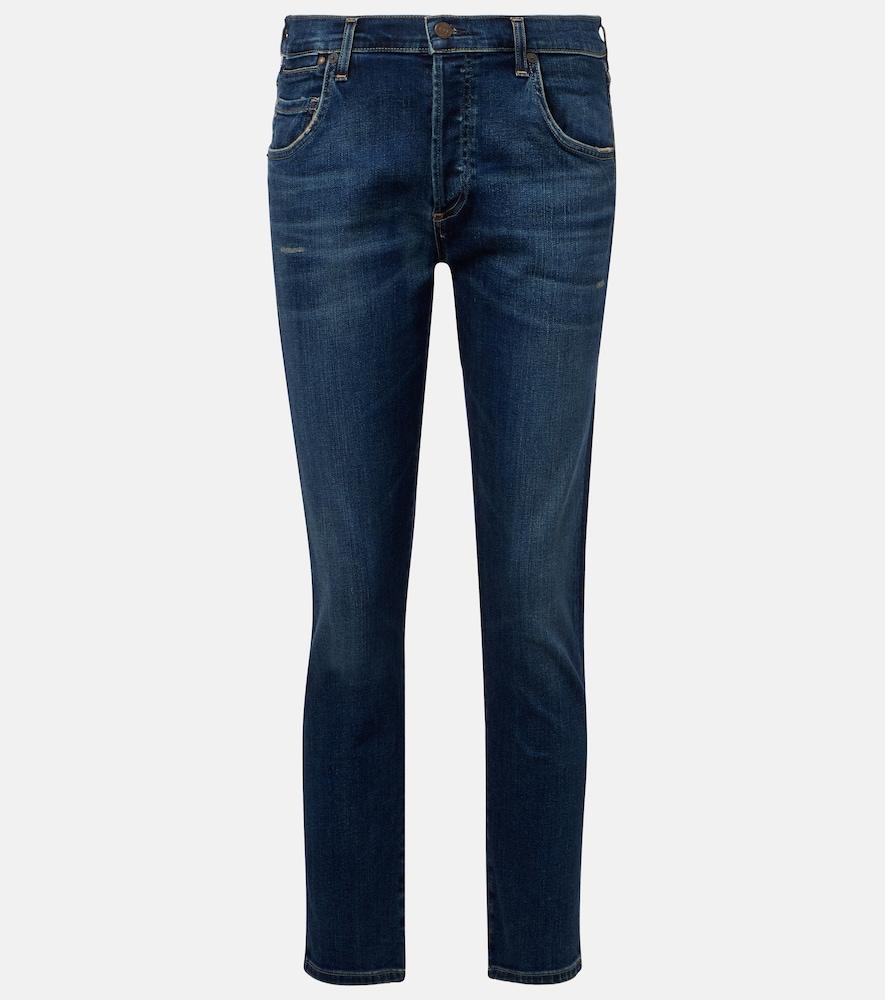 citizens of humanity emerson mid-rise slim jeans