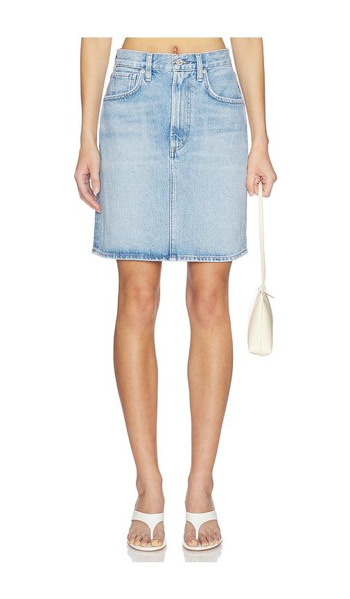 citizens of humanity etta pencil skirt in blue. - size 25 (also in 27)