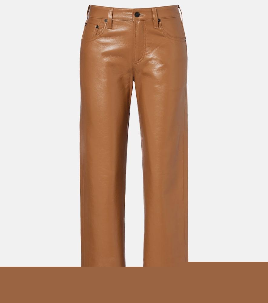 citizens of humanity faye cropped straight pants