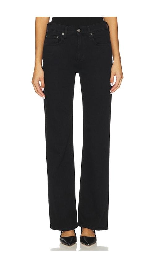 citizens of humanity genova cashmere low rise boot jeans in black. - size 23 (also in 24, 25, 26, 28, 29, 30, 31, 32)