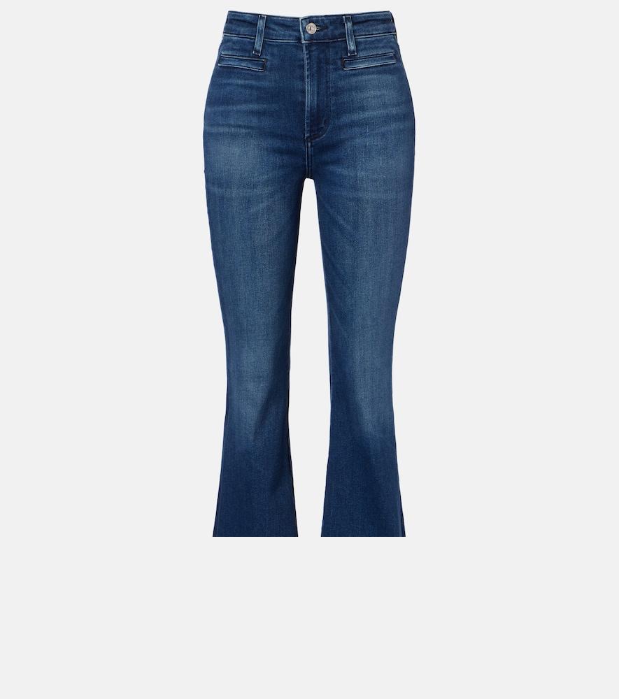 citizens of humanity lilah flare high-rise flared jeans