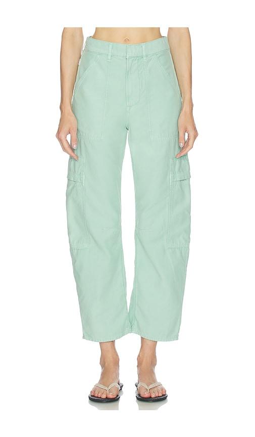 citizens of humanity marcelle cargo pants in mint. - size 28 (also in 29, 30, 32, 33, 34)