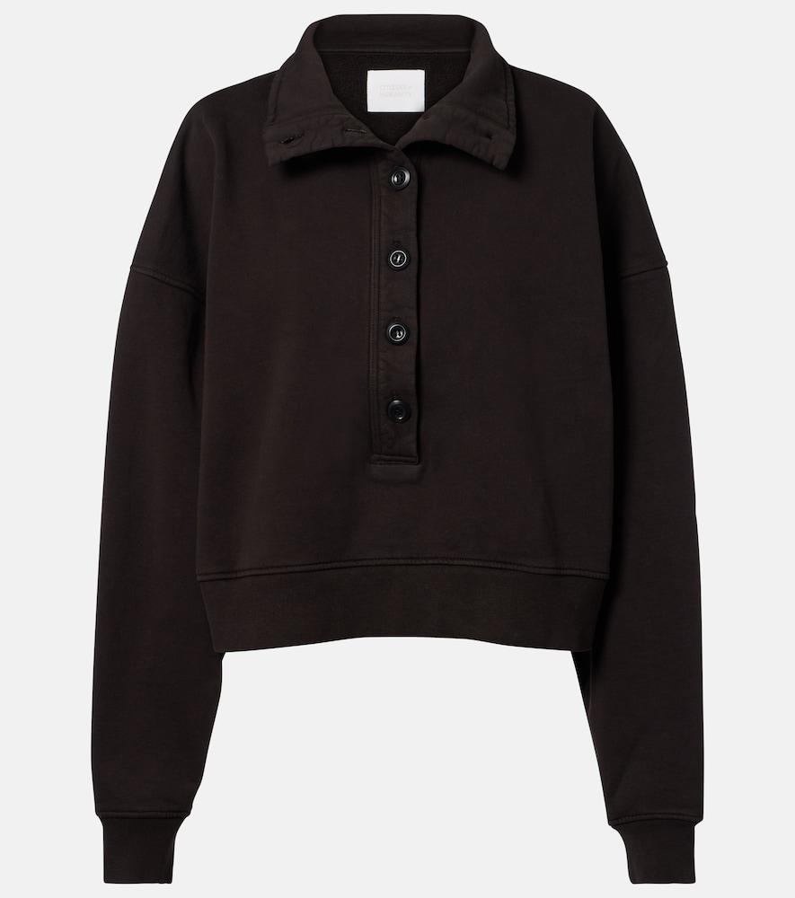 citizens of humanity mirelle cotton fleece sweatshirt