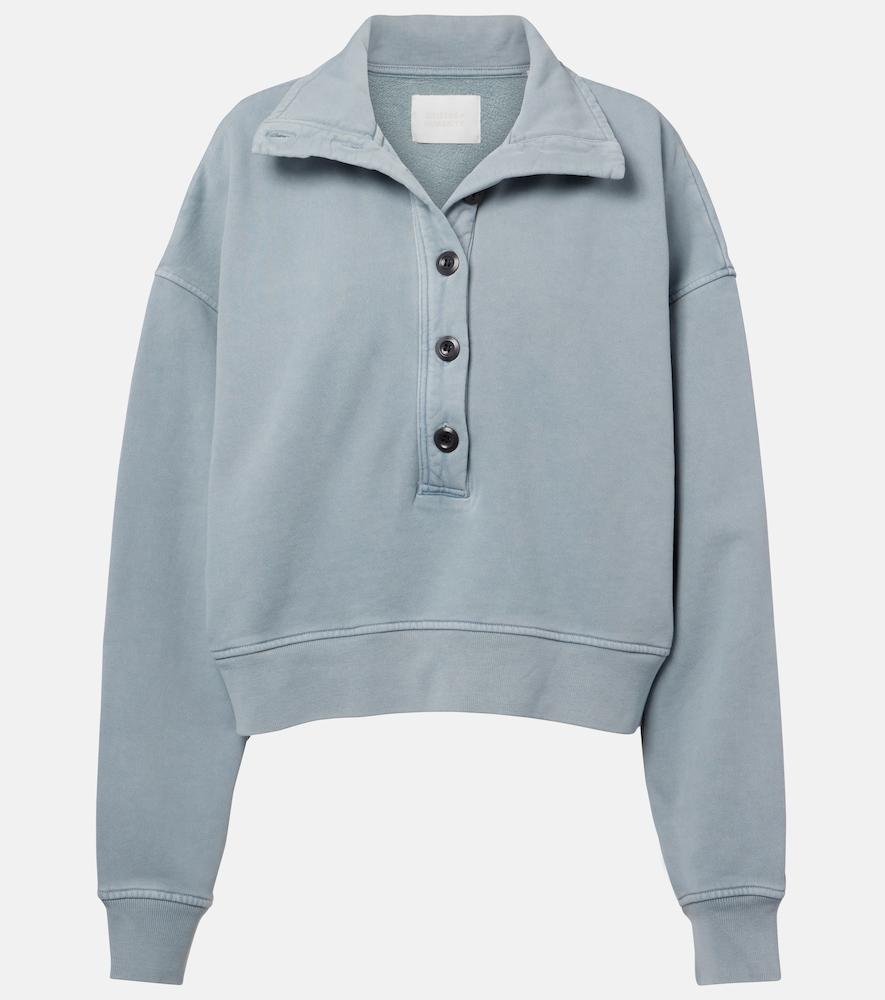citizens of humanity mirelle cotton jersey sweatshirt